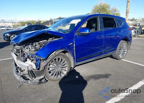 2022 Acura Rdx A-Spec Advance Package/Pmc Edition z USA, uszkodzony, nr VIN 5J8TC2H86NL009366